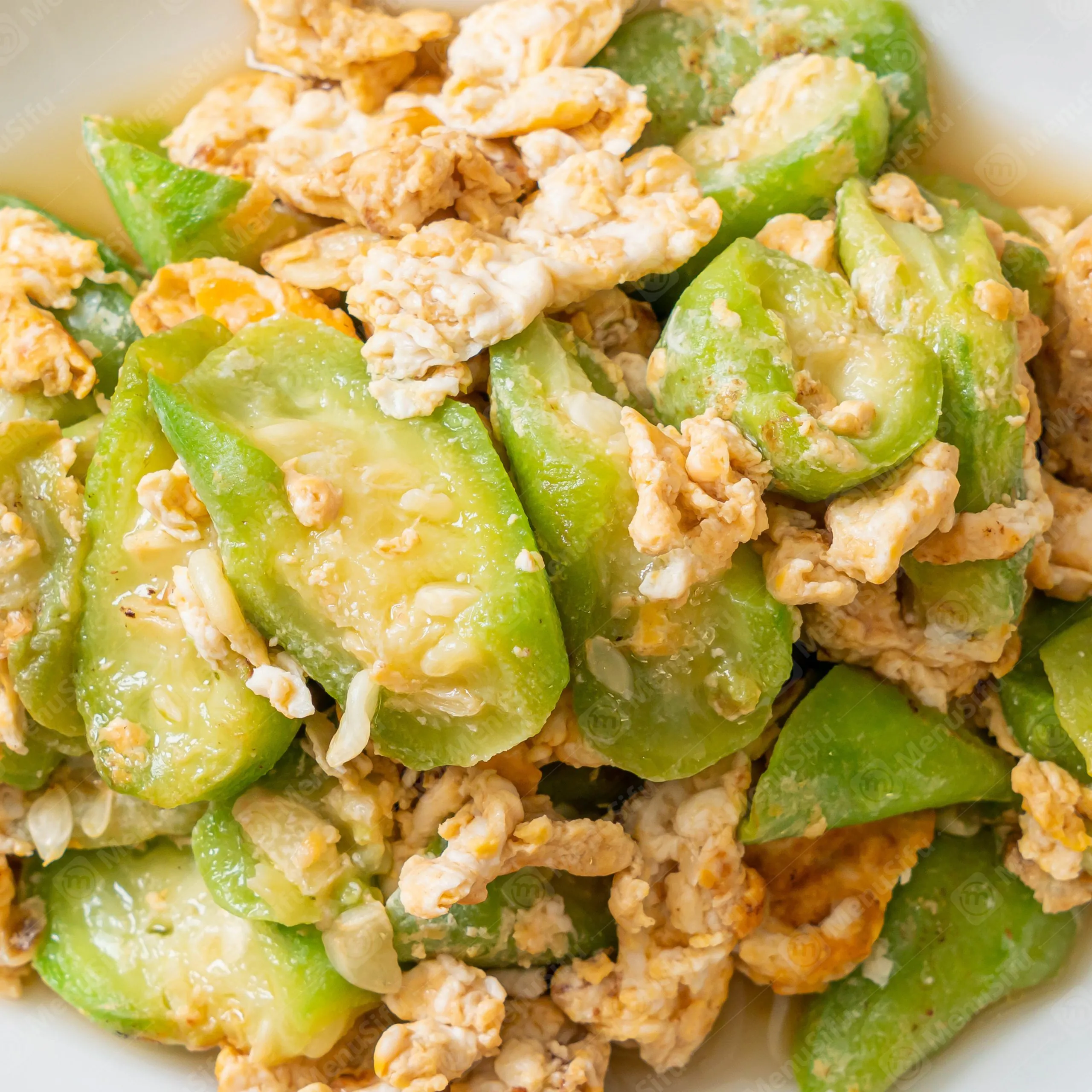 Sauteed-Loofah at New Carnation Restaurant 康乃馨，a Chinese Restaurant in Brooklyn